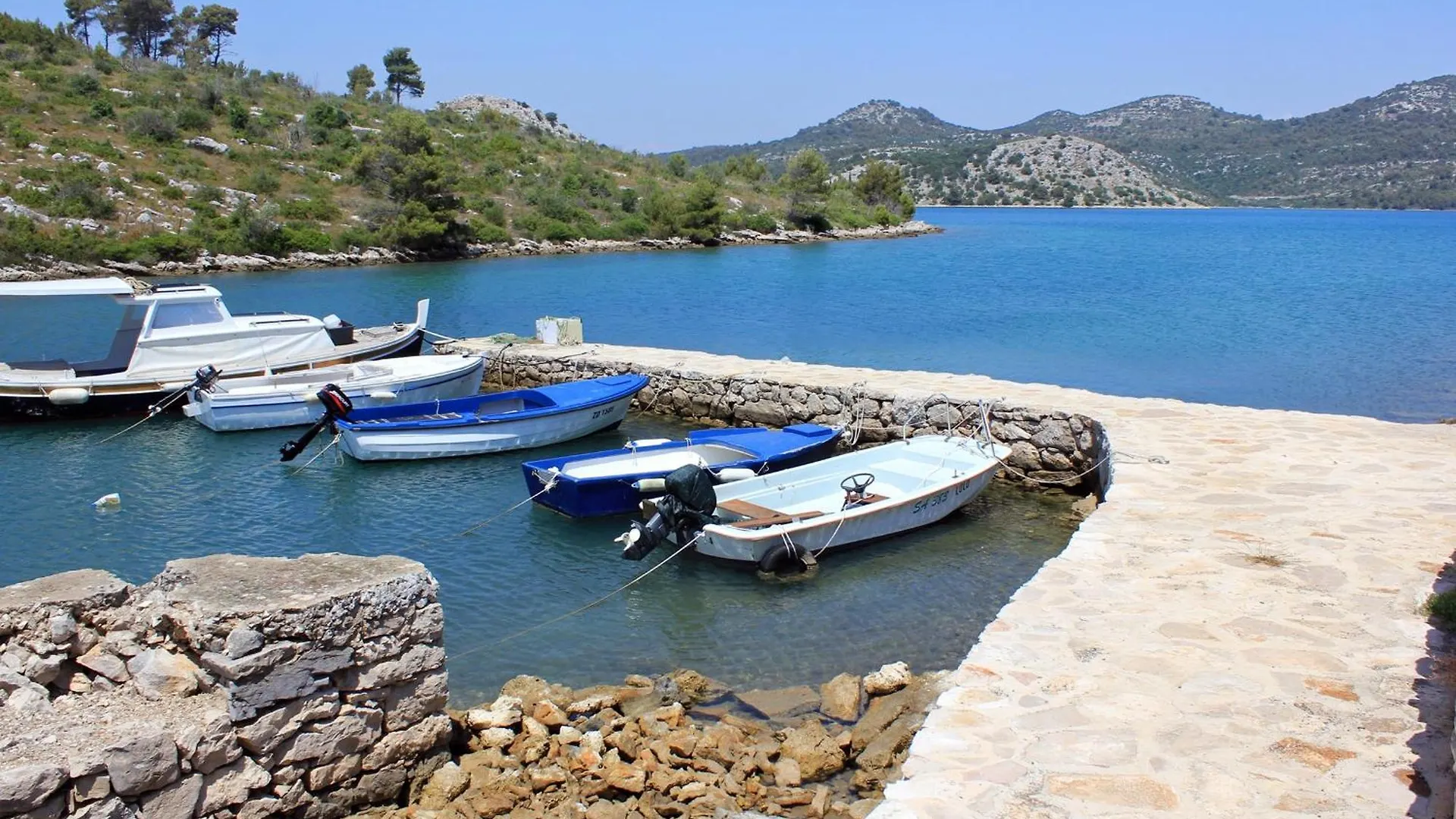 Semesterbostad Secluded Fisherman'S Cottage Cove Jaz - Telascica, Dugi Otok - 8143 Sali